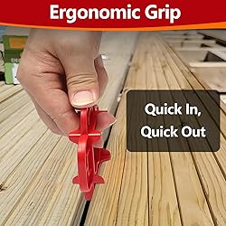 24 Packs 4-in-1 Multi-Size Deck Spacer Tool