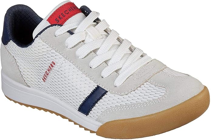 white mesh skechers