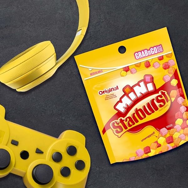 STARBURST ORIGINAL MINIS FRUIT CHEWS CANDY, BAG, 8 OUNCE