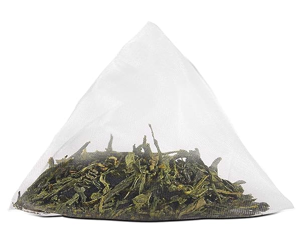 TWO LEAVES AND A BUD ORGANIC TAMAYOKUCHA GREEN TEA BAGS, WHOLE LEAF GREEN TEA IN COMPOSTABLE SACHETS, JAPANESE GREEN TEA, LIGHT FLAVOR, 100 COUNT (PACK OF 1)