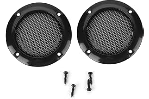 PolyGen Decorative Speaker Mesh Cover for a Shatter defiance Car Speaker setup, 2 Inch Diameter, common Fit for Car Doors and