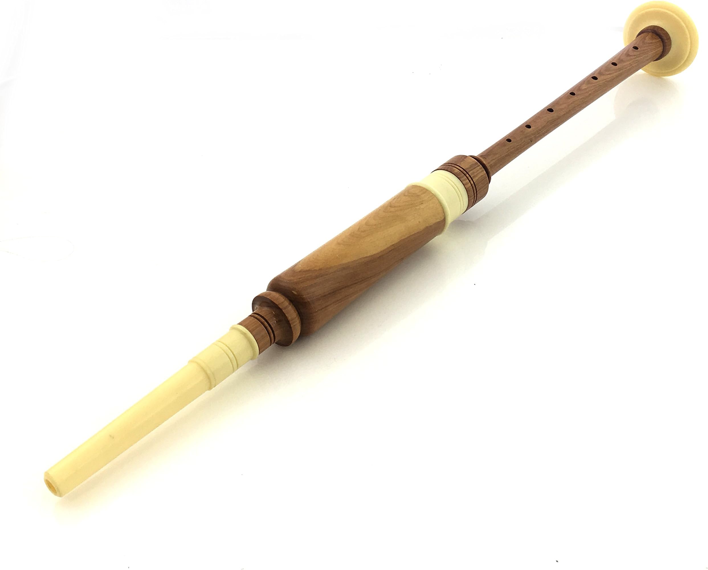 Dannan Cocus Wood Ivory Practise Chanter - Includes Reed