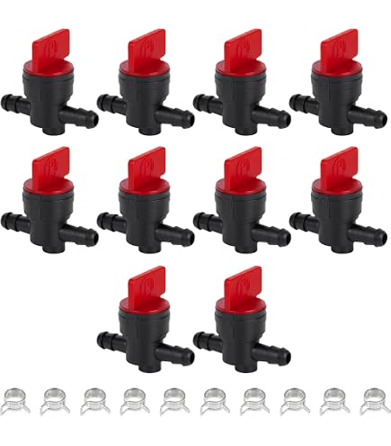 Kraftstoff-Absperrventil – 3 Stück, Ersatz Für Rasenmäher (Oregon, Toro, Tecumseh), Für 6,4 Mm Leitung