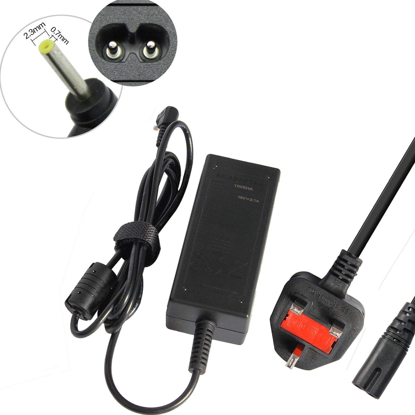 Aryee 19v 2 1a Ac Adapter Laptop Charger For Asus Eee Pc 1011px 1015b 1015 P