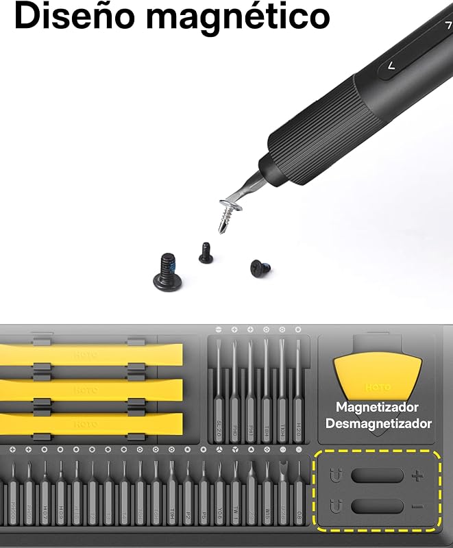 Conjunto de Chave de Fendas de Precisão, Kit Profissional 48 em 1