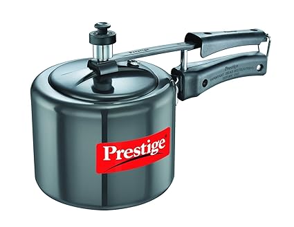 Prestige Nakshatra Plus Aluminium Pressure Cooker, 2 Litres