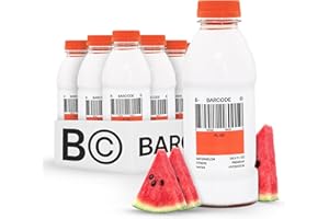 DRINK BARCODE Barcode Premium Hydration Drink - No Added Sugars, Watermelon, 12 Pack - Plant-Based Beverage - Adaptogen Drink for Immunity & Performance - Ashwagandha & Magnesium