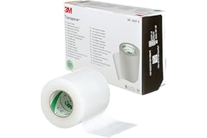 3M™ Transpore™ Surgical Tape, 1527-2, 2 in x 10 yd (5 cm x 9.1 m), 6 Roll/Carton, 10 Carton/Case