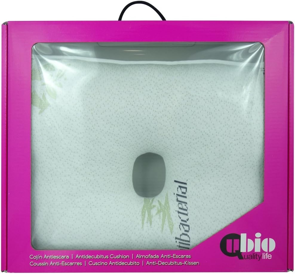 Queraltó Bamboo Chondroderma Pillow, with Central Hole to Reduce Pressure in The Ear, Soft, Anti-Allergy - Image 3