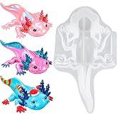 Let's Resin Large Axolotl Resin Molds Silicone, 3D Animal Silicone Molds | Flexible Effortless Demoldable Epoxy Resin Molds, Thickened Deep Detailed Epoxy Molds for Art Crafts, Gift, and Home Decor