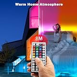 phopollo 24v LED Strip Lights 7.5m RGB with 44 Keys Remote view 4