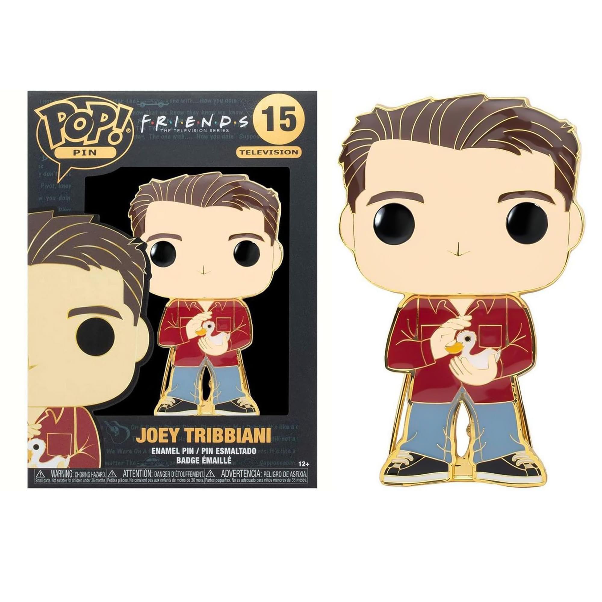 Funko POP Pins: Friends - Joey Standard