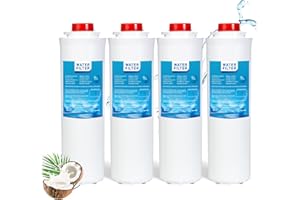 VORYNNE 51300C, Replacement for Elkay 51300C, Replacement 55898C Filters, Replacement Bottle Stations Compatible with Ezh2o Filter ERF750, 55898C, EWF3000 (No Chip 4-Pack)