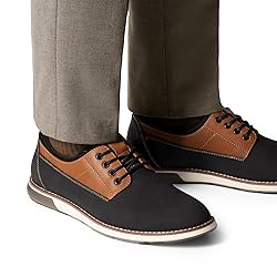 Bruno Marc Men's Plain Toe Oxford Shoes Business