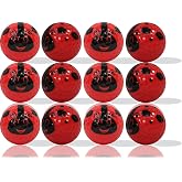GBM Ladybug Novelty Golf Balls &ndash; Printed Lady Bug Golf Balls, Fun Gift for Mom &amp; Grandma, Cute Playable Golf Accessories, 12 Pack
