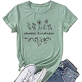 Be Still and Know Shirts for Women Casual Short Sleeve Christian Tee Tops