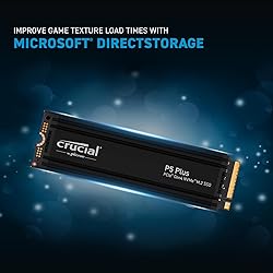 Crucial P5 Plus 2TB Gen4 NVMe M.2 SSD Internal