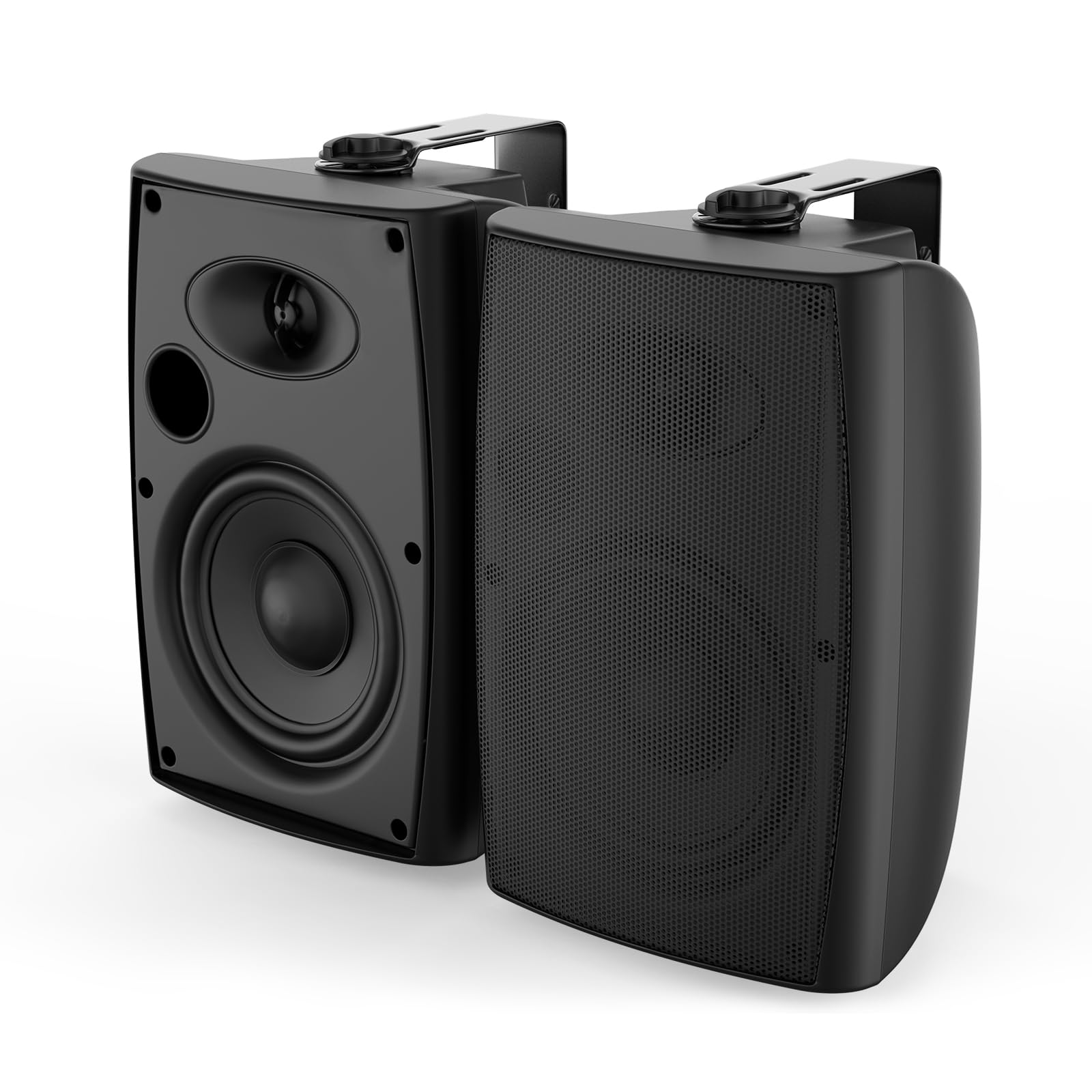 Photo 1 of ****STOCK PHOTO REFERENCE ONLY***Herdio 400W 6.5 Inch Passive Outdoor Speakers Wired Waterproof,2 Way Wall Mounted Speakers with Powerful Bass for Patio Home Indoor Poolside Deck Backyard (Pair,Black)