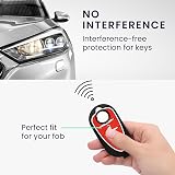 kwmobile Silicone Key Cover for Alfa Romeo MiTo Giulietta Brera 159 3-Button view 3