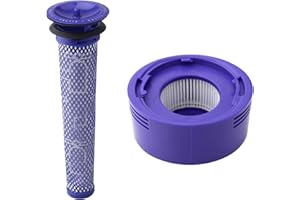Hechuang Filters kit for Dyson V7, V8 Animal And Absolute Vacuum, Replacement Parts (DY-96566101) and Post- Filter (DY-96747801)…