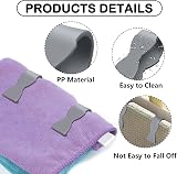 JINGEGECOME 10Pcs Towel Clips - Kitchen Towel Clamps, Grey view 2