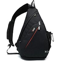 Tudequ Crossbody Backpack Sling Bag Hiking Daypack with WET Pocket Men Women