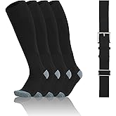 QBK 2-16Y Toddler Baseball Socks And Belt Youth Softball Tee Ball Combo Set for Boy Girl (2 Pairs of Socks & 1 Belt)