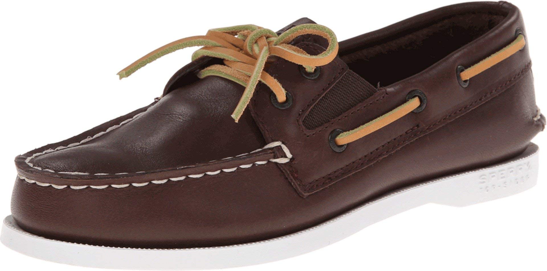 Sperry Top-Sider A/O Loafer, Brown Leather,10 M US Toddler Image