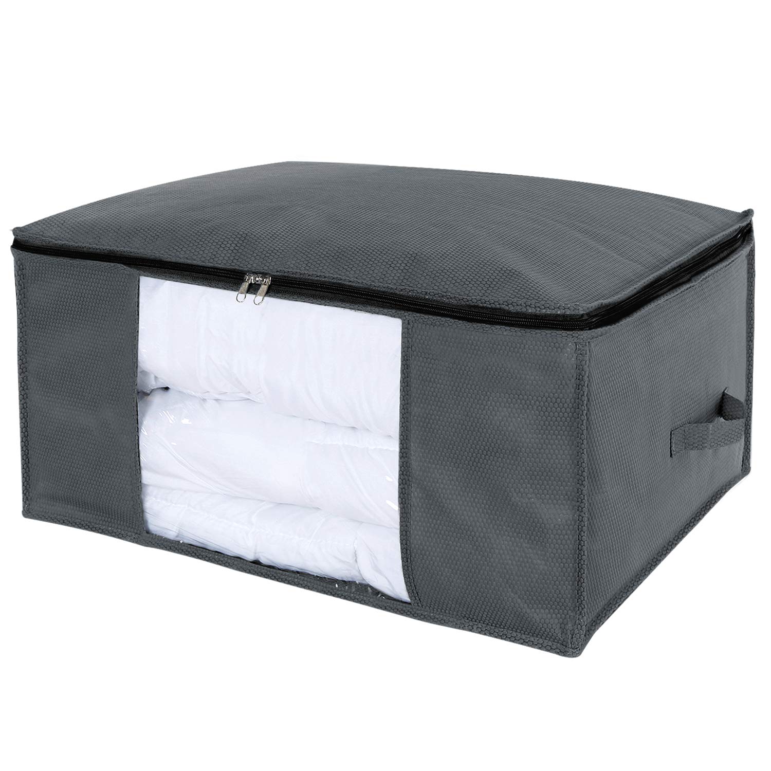Lifewit Aufbewahrungstasche Unterbett Unterbettkommode mit Sichtfenster