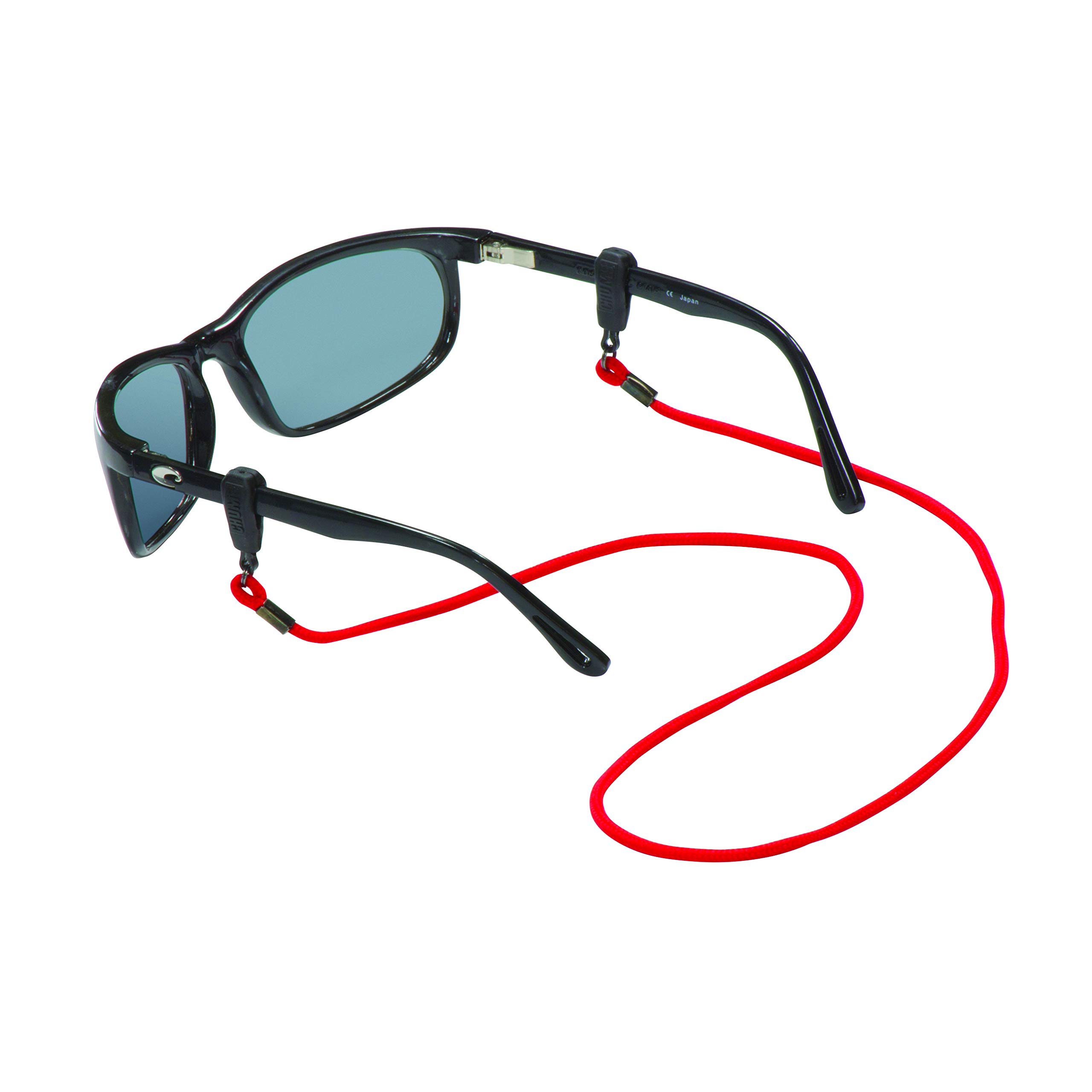 Chums Lens Leash Eyewear Retainer & Eyeglasses Strap for Men & Women- Glasses Holder Strap Fits Most Sunglasses Frames - Unisex (Red)