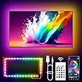 KANTUTOE - Luci LED TV Retroilluminazione 4 Metri | RGB Con App Bluetooth E Controllo Remoto