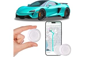 FXAJID GPS Tracker for Vehicles,Cars,Kids,Pets,and Motorcycles | Real-Time Location Tracking | No Monthly Fee No Subscription | Mini GPS Tracker Device for Car,Dog,Elderly,and Personal Use