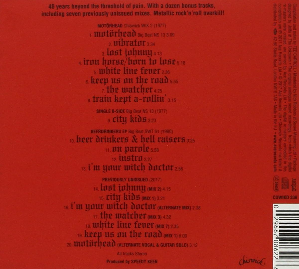 Motörhead: 40th Anniversary Edition, Multicolor - Image 3