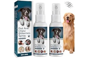 MNQAXZ No Chew Spray for Dogs,Bitter Apple Spray for Dogs to Stop Chewing,Dog Deterrent Spray for Furniture,Pet Corrector Spray, Dog Behavior Training Spray with Alcohol Free, Non-Toxic