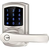 HIDALIFE Keyless Entry Door Lock, Keypad Door Lock with Handle, Touchscreen Electronic Lock, Auto-Locking, Anti-peep Password