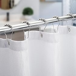 Titanker Shower Curtain Hooks Rings, Rust-Resistant