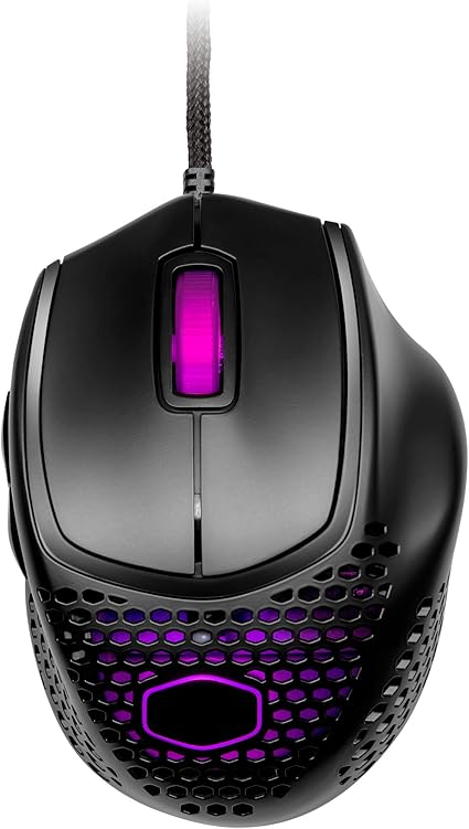 Amazon Co Jp Coolermaster 超軽量つかみ持ちゲーミングマウス Mastermouse Mm7 Black Mm 7 Kkol1 Ms463 家電 カメラ