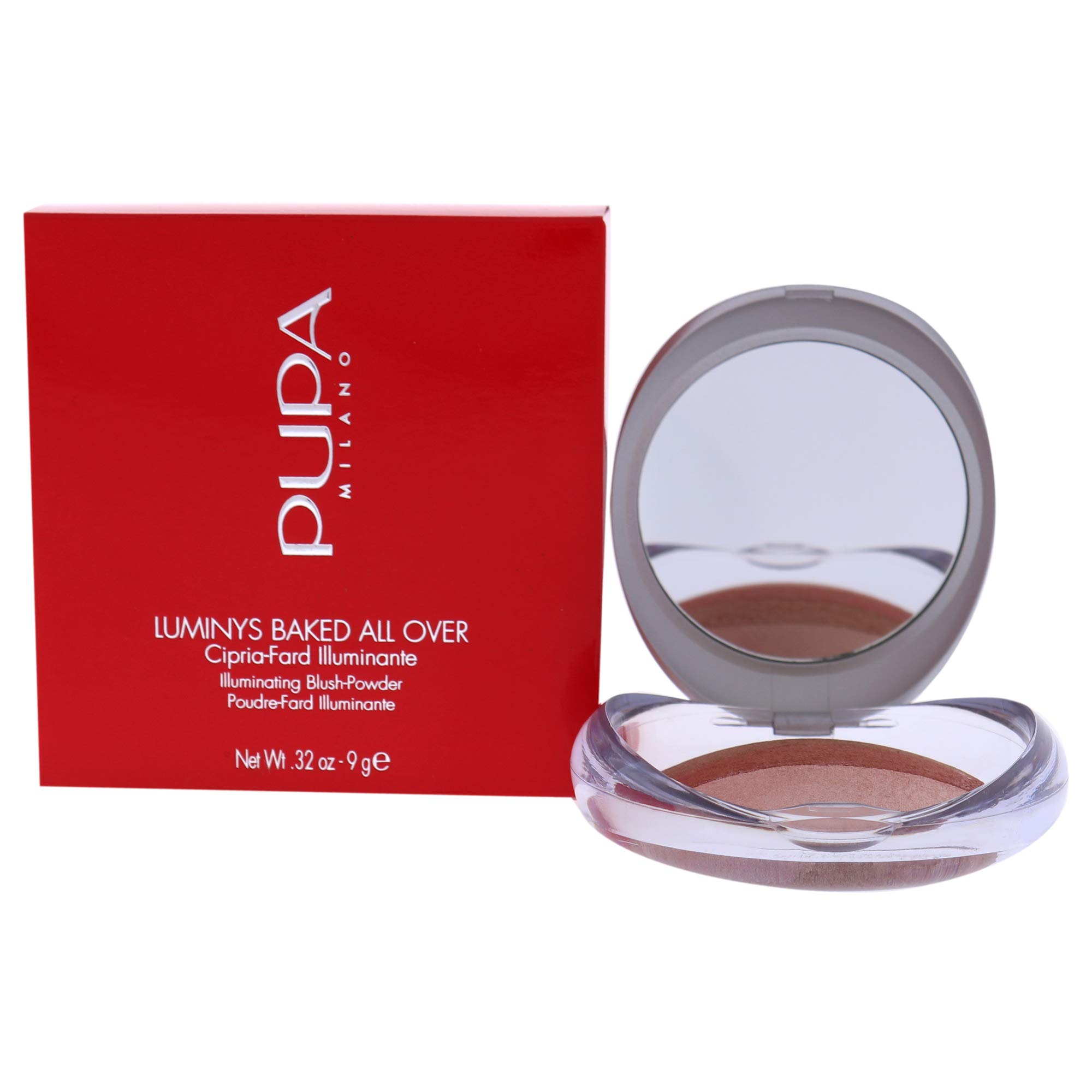 PUPA Milano Luminys Baked All Over Illuminating Blush-Powder, Stripes Rose 9 g โ image 1