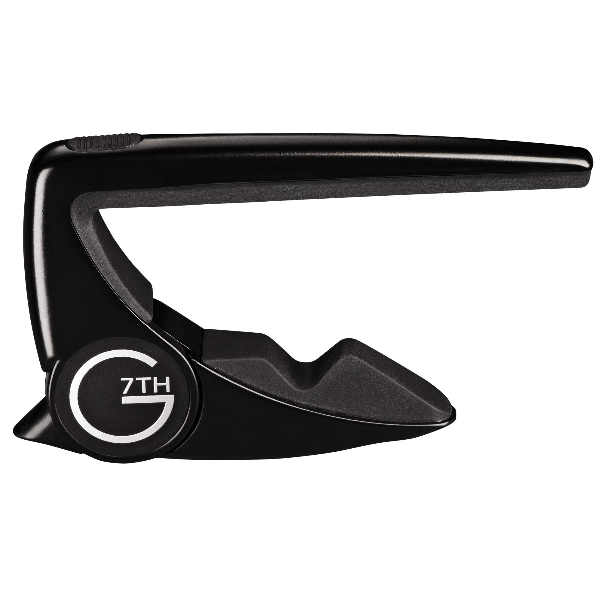 G7th Performance 2 Black Classical Guitar Capo - Groundbreaking Tension Control - The Award-winning Capo for Classical Guitars, UK Designed