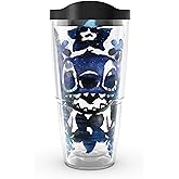 Tervis Disney - Lilo & Stitch Mist Made in USA Double Walled Insulated Tumbler Travel Cup Keeps Drinks Cold & Hot, 24oz, Classic