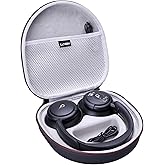 LTGEM Case Compatible with Anker Soundcore Life Q20 / Q20i / Q30 Hybrid Active Noise Cancelling Headphones, Black+Gray