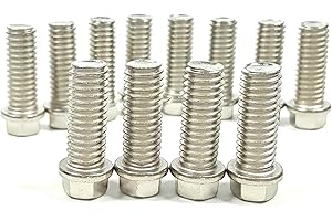 MKMDZ 3/8"-1" Exhaust Header Bolts 6 Point Head for Chevy 265 283 305 307 350 SBC V8