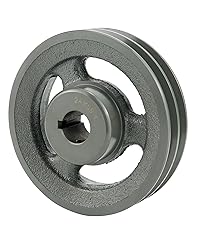QWORK Double Groove Web Sheaves, 5.75"OD 1" Bore