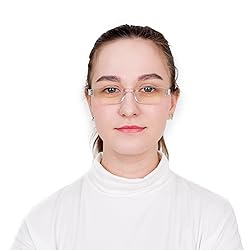 LifeArt Blue Light Blocking Reading Glasses, 2 or