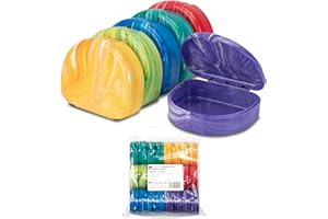 Practicon 7086010 Marble Retainer Cases with Labels (Pack of 24)