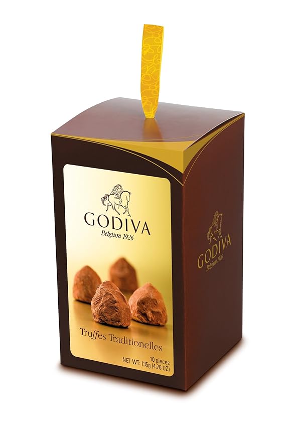 Godiva, Truffle bombones trufas surtidas 10 piezas, 135g Amazon