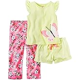Carter's girls 3 Pc Poly 393g039