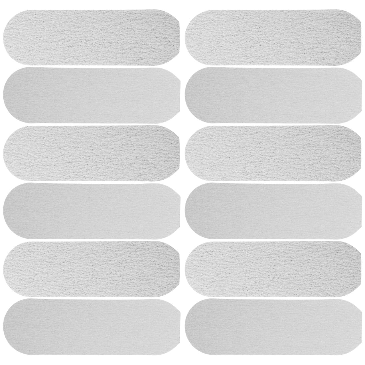 Beavorty Foot File Sandpaper Sheets Replacement Pads 5 Sets 13.3 x 4.2 x 0.1 cm Foot Care Pedicure Refill Pads for Heel Scraper Hard Skin Removal