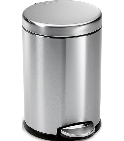 blomus tubo pedal bin Made of Powder-Coated Steel, Moon Grey, 3 L Capacity, Smart Close System, Removable Bucket, Exclusive Bathroom Accessory (H x W x D): 24.5 x 17 x 17 Size/Color:Standard Gold North Safety Goggles | cat_women guest WCs