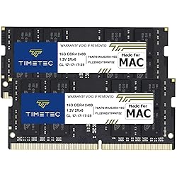 Timetec 32GB KIT(2x16GB) Compatible for Apple 2017